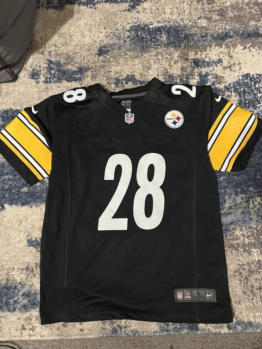 Size Youth L (14-16yo)- Nike Pittsburgh Steelers Jersey Simmons IV Custom Men XS